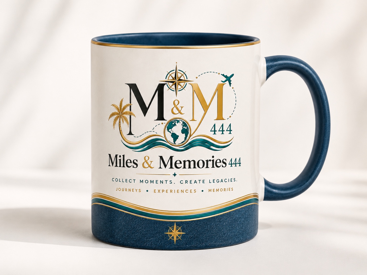Miles & Memories classic signature mug
