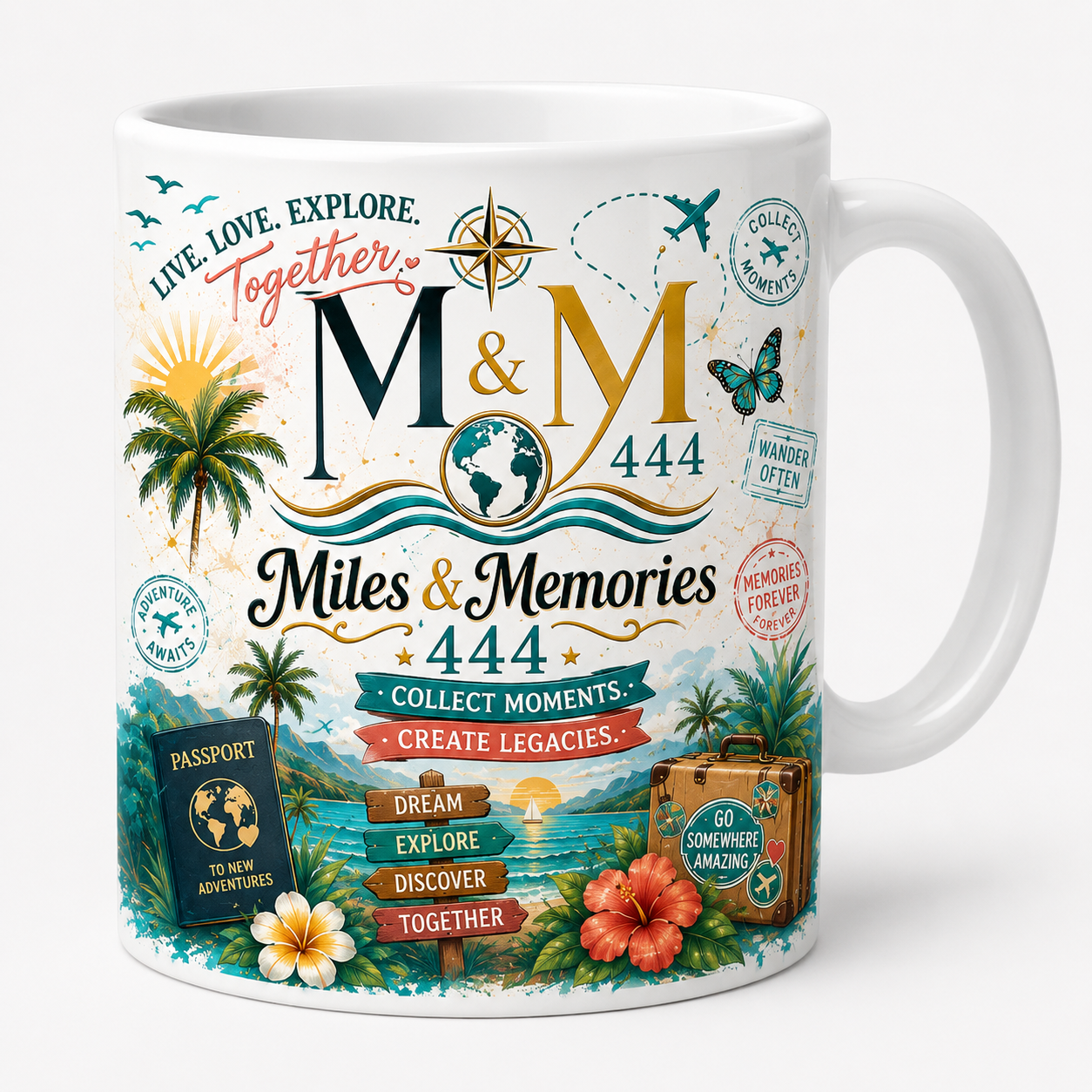 Miles & Memories mug