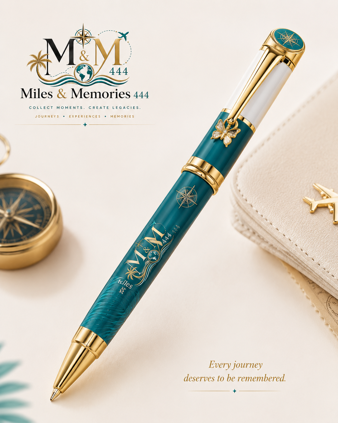 Miles & Memories luxury pen